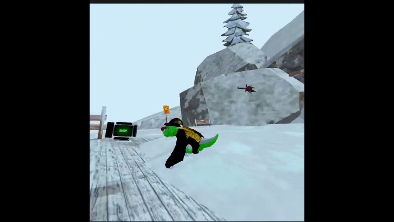 Skiing with @Fatmanvr 