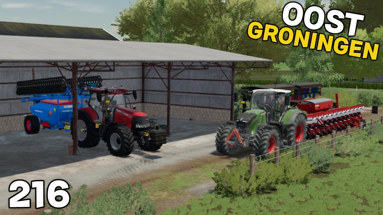 De Laatste Gewassen Inzaaien & Kalfjes Verhuizen | Oost-Groningen #216 | FS22