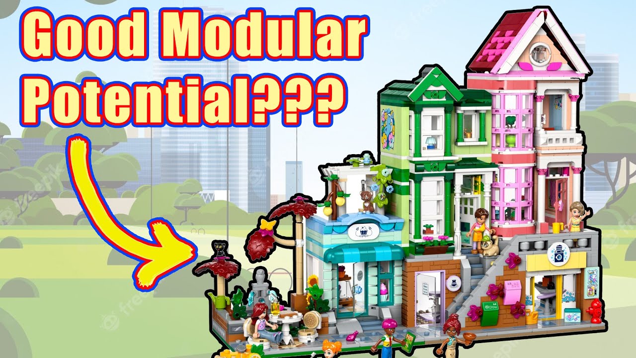 Turn this Lego Friends Set into a Modular?  Is it Worth it?
