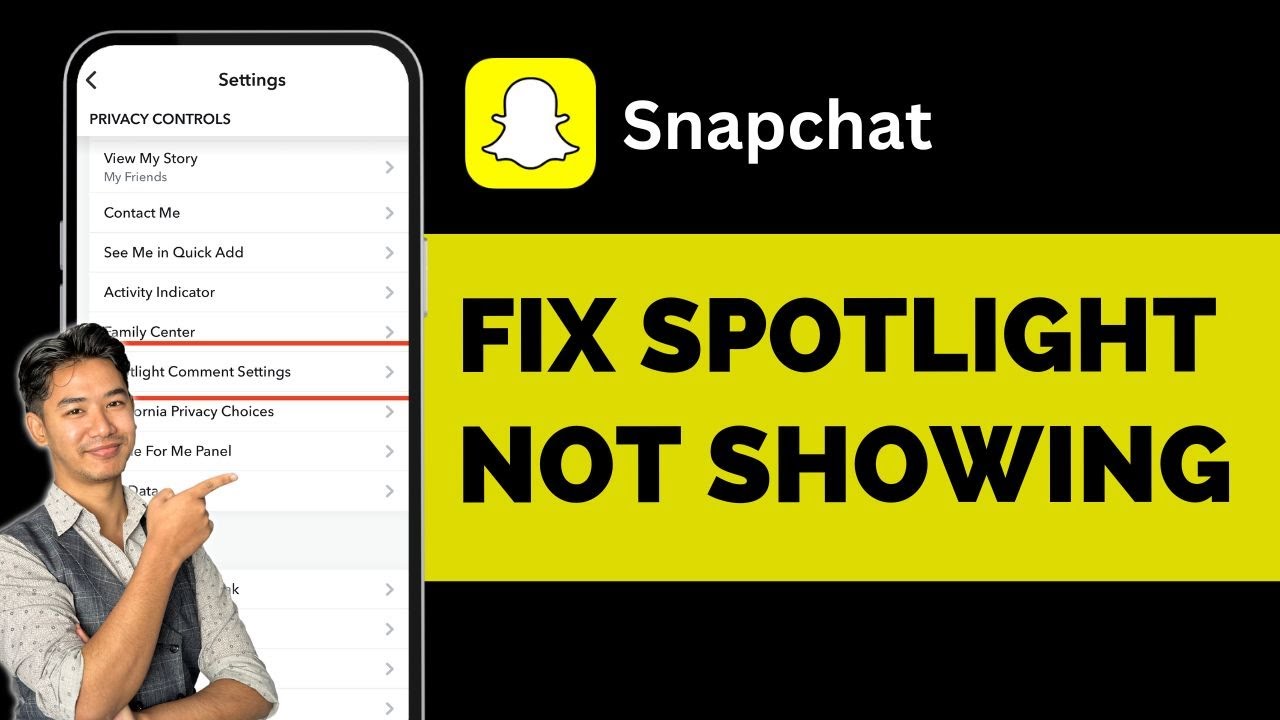 How To Fix Snapchat Spotlight Not Showing Up 2025 !