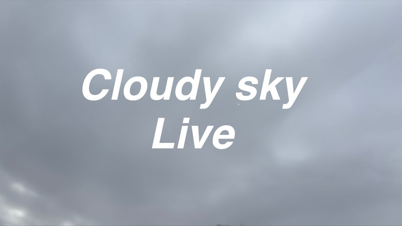 Cloudy Day Sky Live | Peaceful Balcony View in Japan