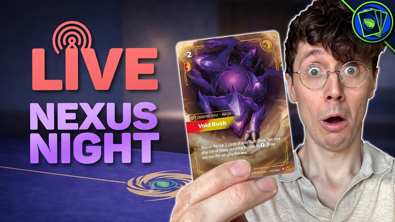 NO VOID RUSH ALLOWED | Nexus Night LIVE from Stockholm | Spuzie