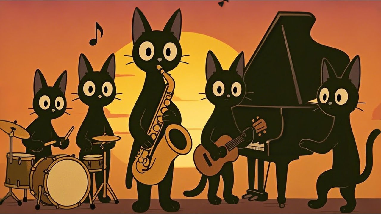 Black Cats Swing Show: Smooth Jazz & Deep Bass to Boost Your Mood