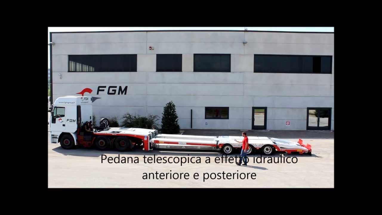 Semirimorchio allungabile trasporto veicoli FGM 32: tutorial tecnico