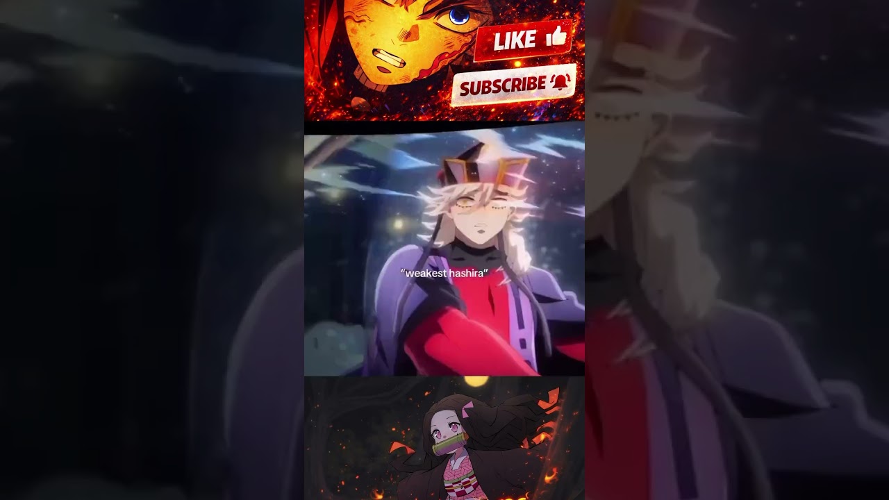 Weakest Hashira 👀 