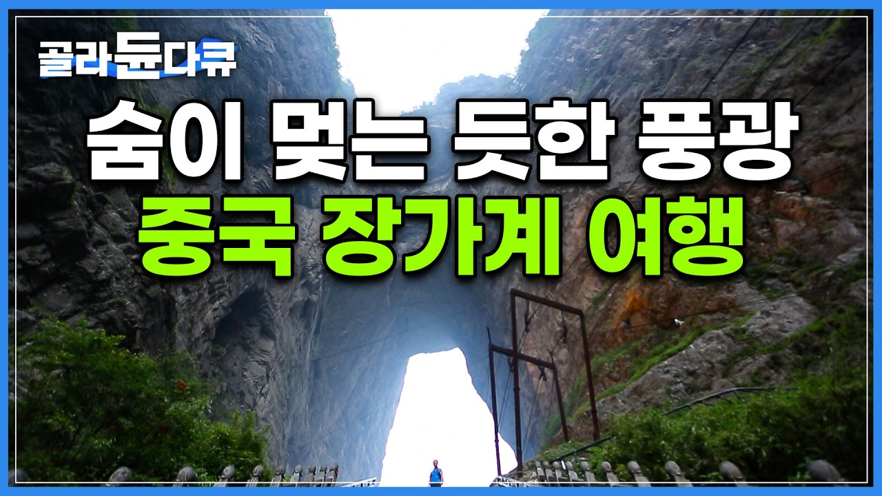 장가계에 안 가봤다면 백세여도 늙었다 할 수 없다｜대륙이 품고 있는 지상 최고의 절경, 현존하는 무릉도원 장자계｜세계테마기행｜#골라듄다큐