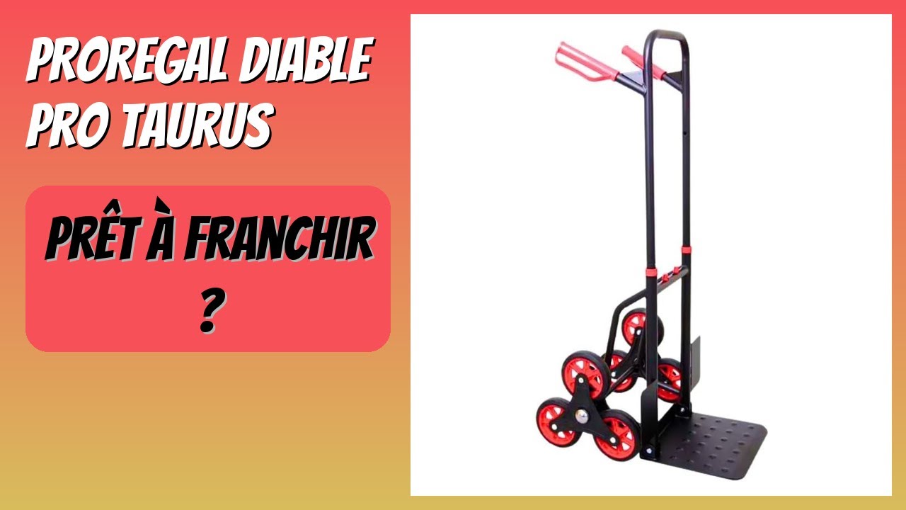 AVIS (2026) : PROREGAL Diable Pro Taurus. DÉTAILS