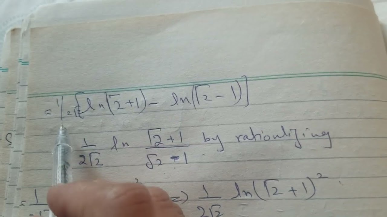 B.Sc Calculus chap 5 ||Ex 5.2|| Q #16..most important Question