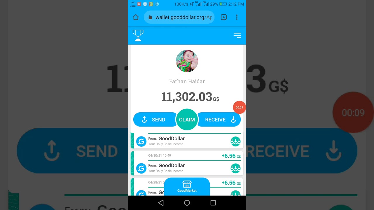 How To Earn Money from GoodDollar | Signup Bounce 50G$ | Big Loot - GoodDollar
