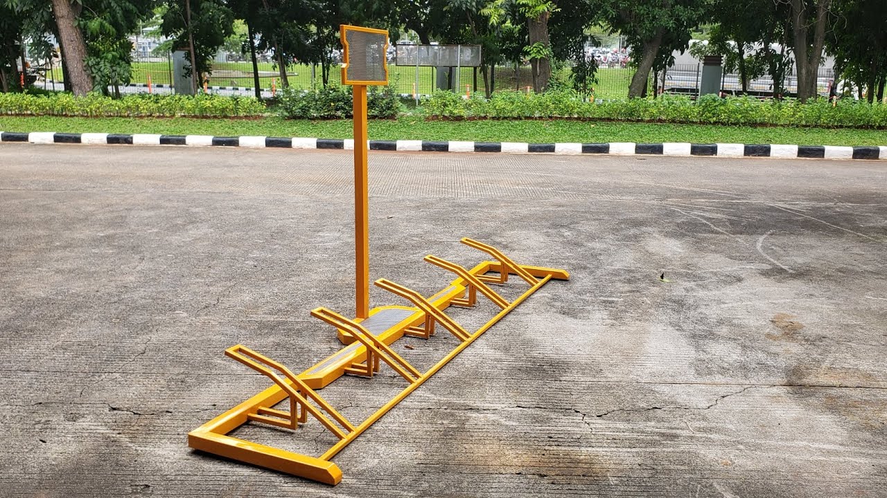 membuat parkir sepeda bike parking | AR OTODIDAK MODIFIKASI
