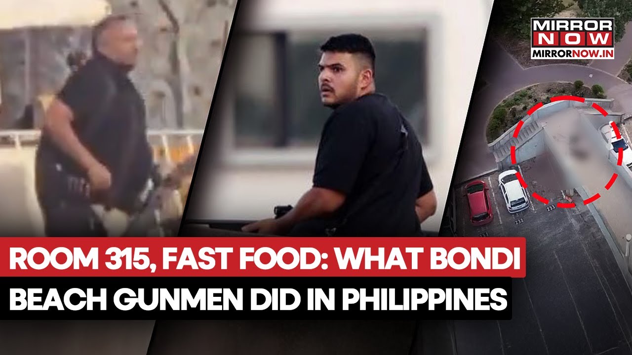 Australia Terror Attack: Room 315, Fast Food: What Bondi Beach Gunmen Did In Philippines | Watch