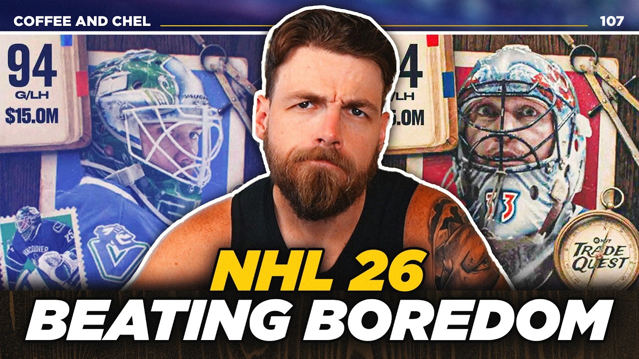BEATING BOREDOM IN HUT! | NHL 26 COFFEE AND CHEL EP 107