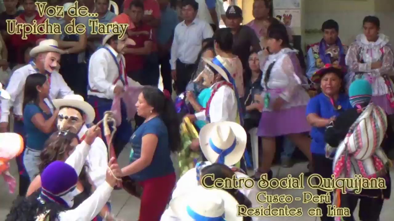 CHILENOS DE QUIQUIJANA EN LA FIESTA DE MOCCORAISE