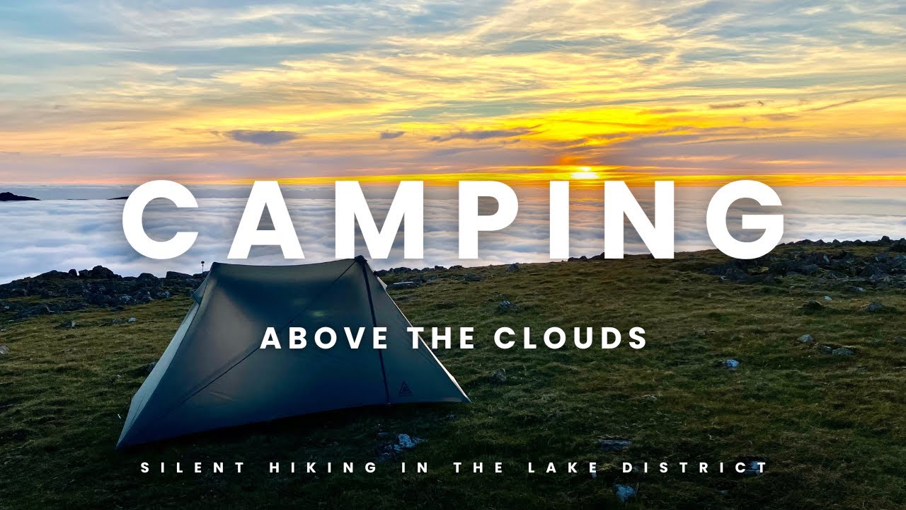 Silent Hiking in the Western Fells | Summit Wild Camp above the clouds 