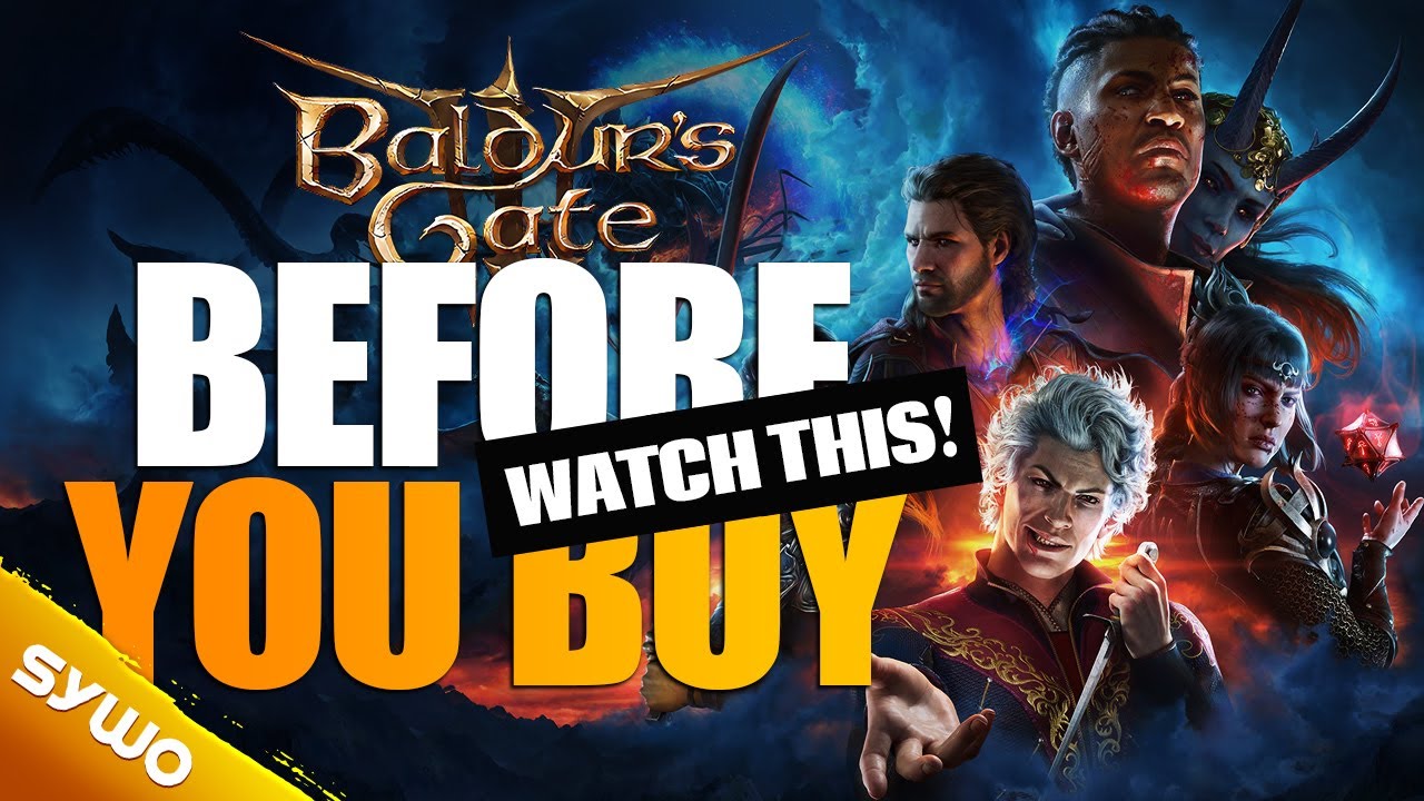 Watch This Before You Buy Baldur's Gate 3