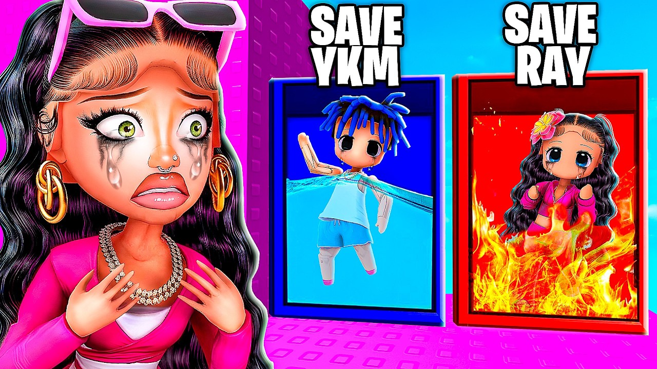 RAY & YKM WOULD YOU RATHER TROLL TOWER FOR 24 HOURS! (Roblox)