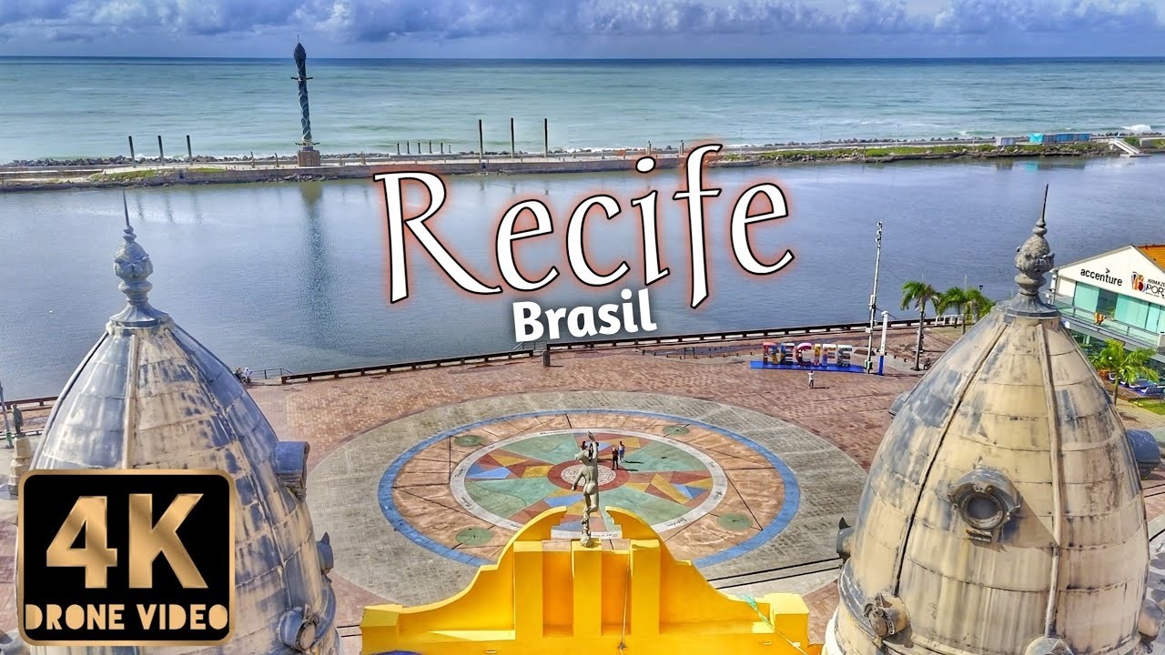 Recife & Olinda, Pernambuco, Brasil 4K HDR Drone