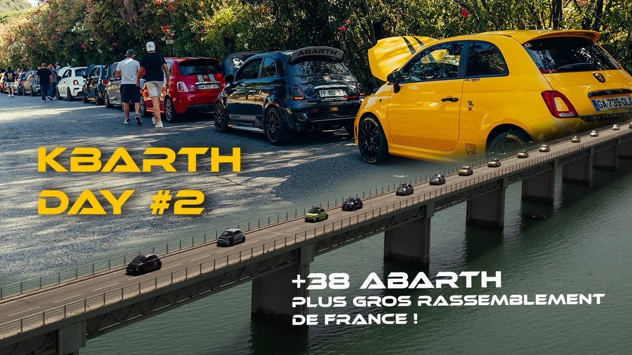 KBARTH DAY #2 | Le plus gros événement ABARTH sur ROUTE !