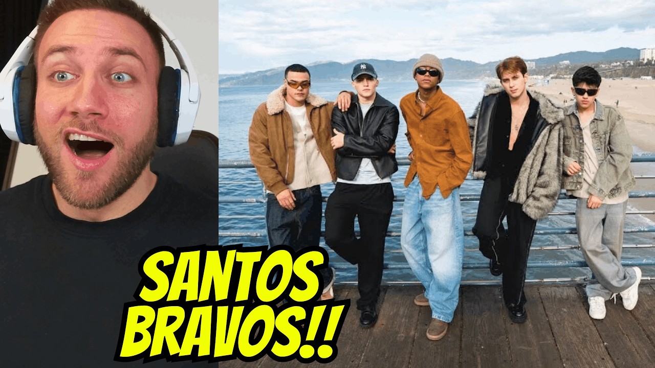Заставила меня танцевать!! Официальный клип SANTOS BRAVOS «0%» — реакция