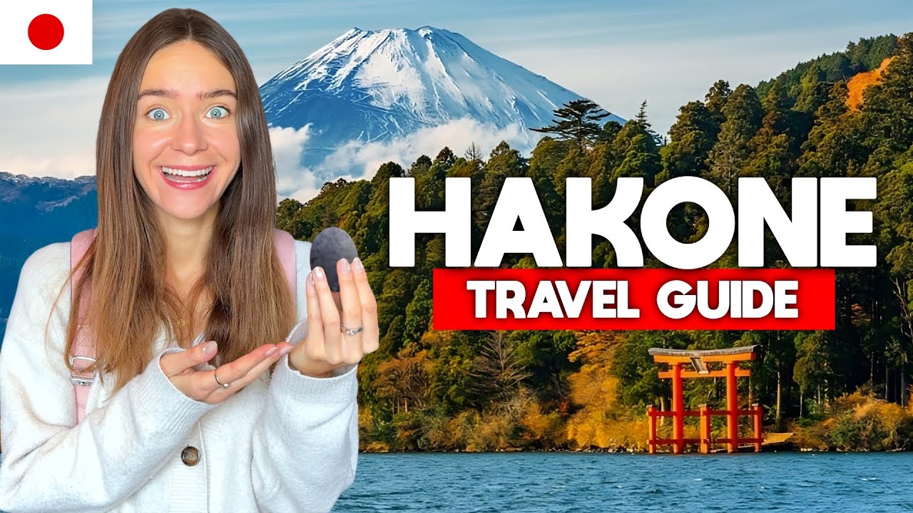 Day Trip from Tokyo: HAKONE 🇯🇵 Mt. Fuji Views, Volcanic Valley, Black Eggs & Pirate Ships!
