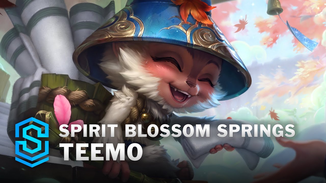 Spirit Blossom Springs Teemo Skin Spotlight - League of Legends