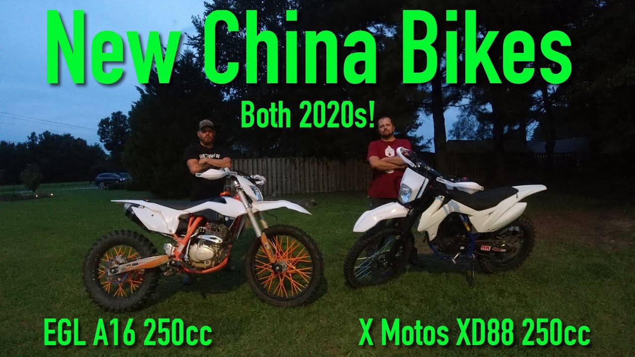 NEW TOYS!!! 250cc CHondas! (2020 EGL A16 & XMOTOS xd88)
