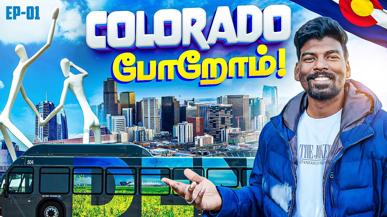 America-ல Dangerous City ah!? 😳 | Oakland ➝ Denver ✈️ | EP 01 | Tamizhan In States