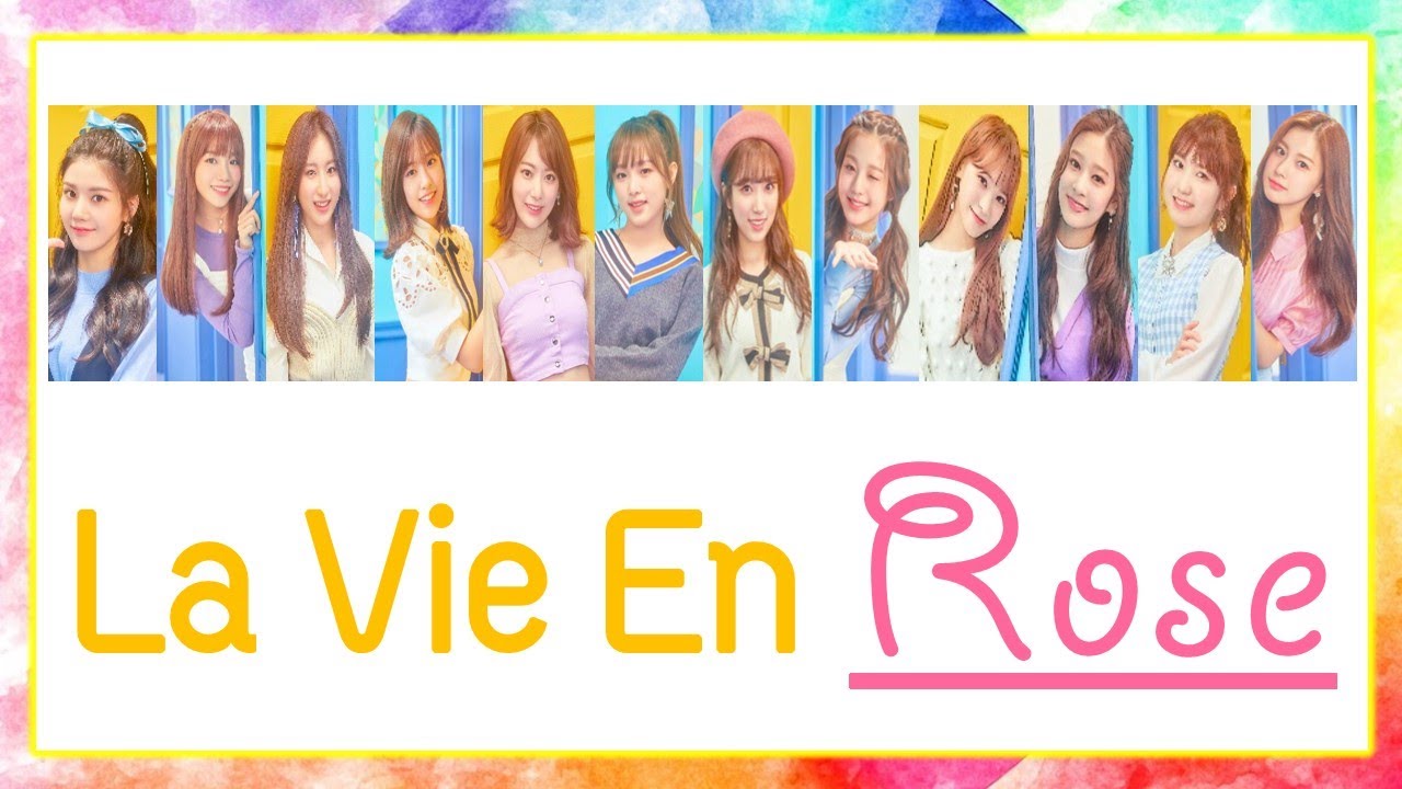 [THAISUB] IZ*ONE – La Vie En Rose #เล่นสีซับ