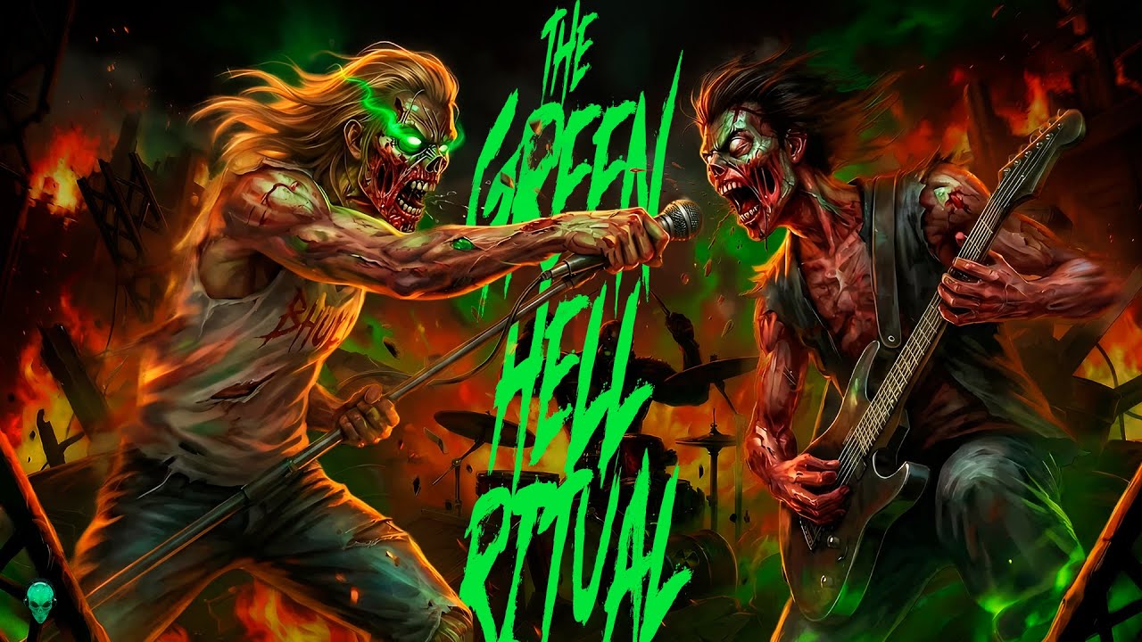 They summoned a demon with this song... 'The Green Hell Ritual' 🧟THE DEAD BAND | ☣ Brutal Overload