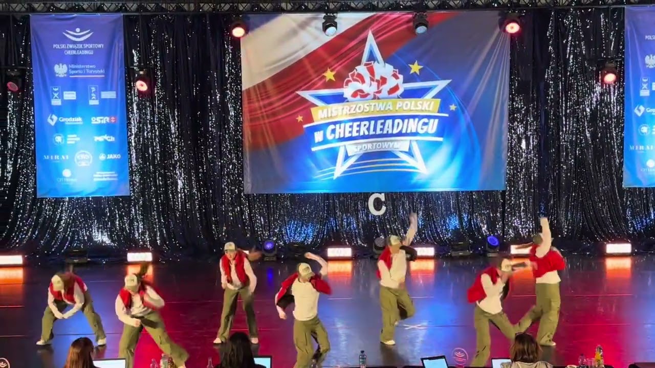 MISTRZOSTWA POLSKI PZSC 2025 - cheer hip hop junior WDS FORMUŁA-X