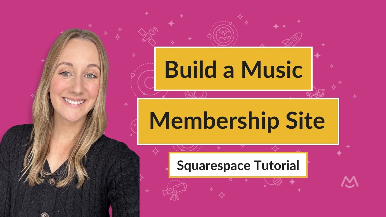 How to Build a Music/Band Membership Site on Squarespace