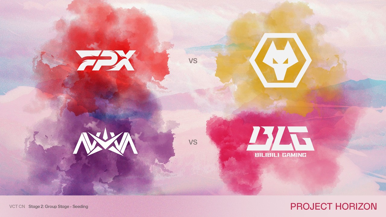 FPX vs WOL | NOVA vs BLG | VCT CN Stage 2 Group Stage | Project Horizon | Community English Costream