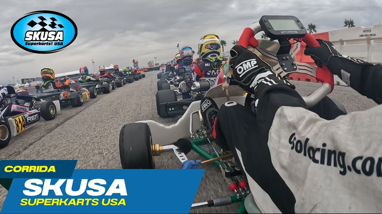 SKUSA SUPERKARTS USA CORRIDA / THEO FLIX