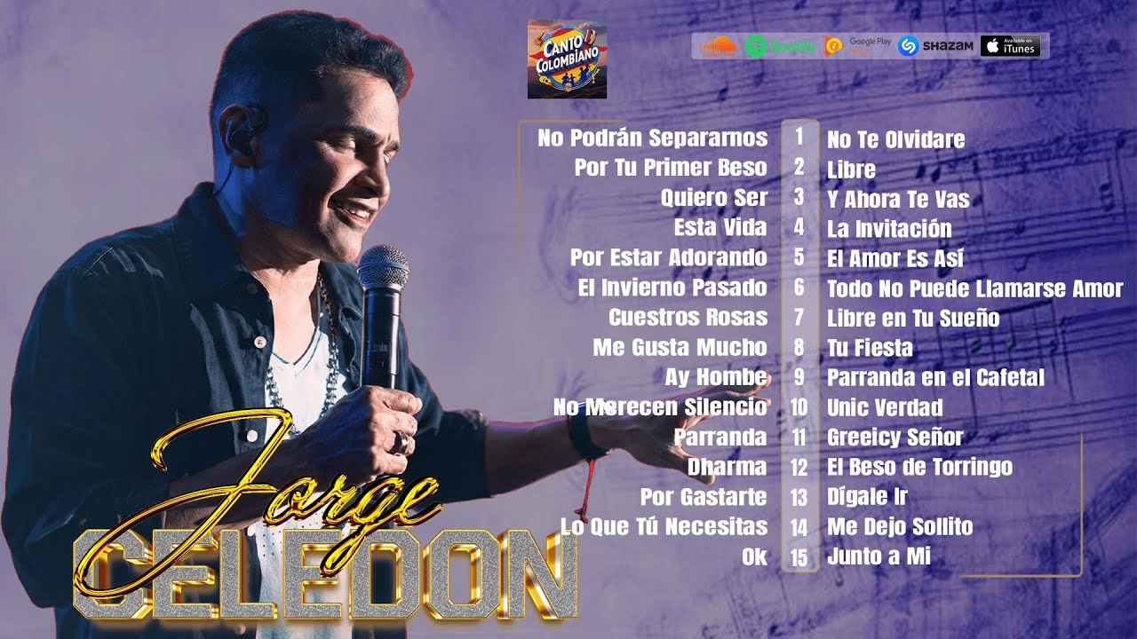 JORGE CELEDÓN - SUS MEJORES ÉXITOS ROMÁNTICOS ❤️ | Vallenato 2026