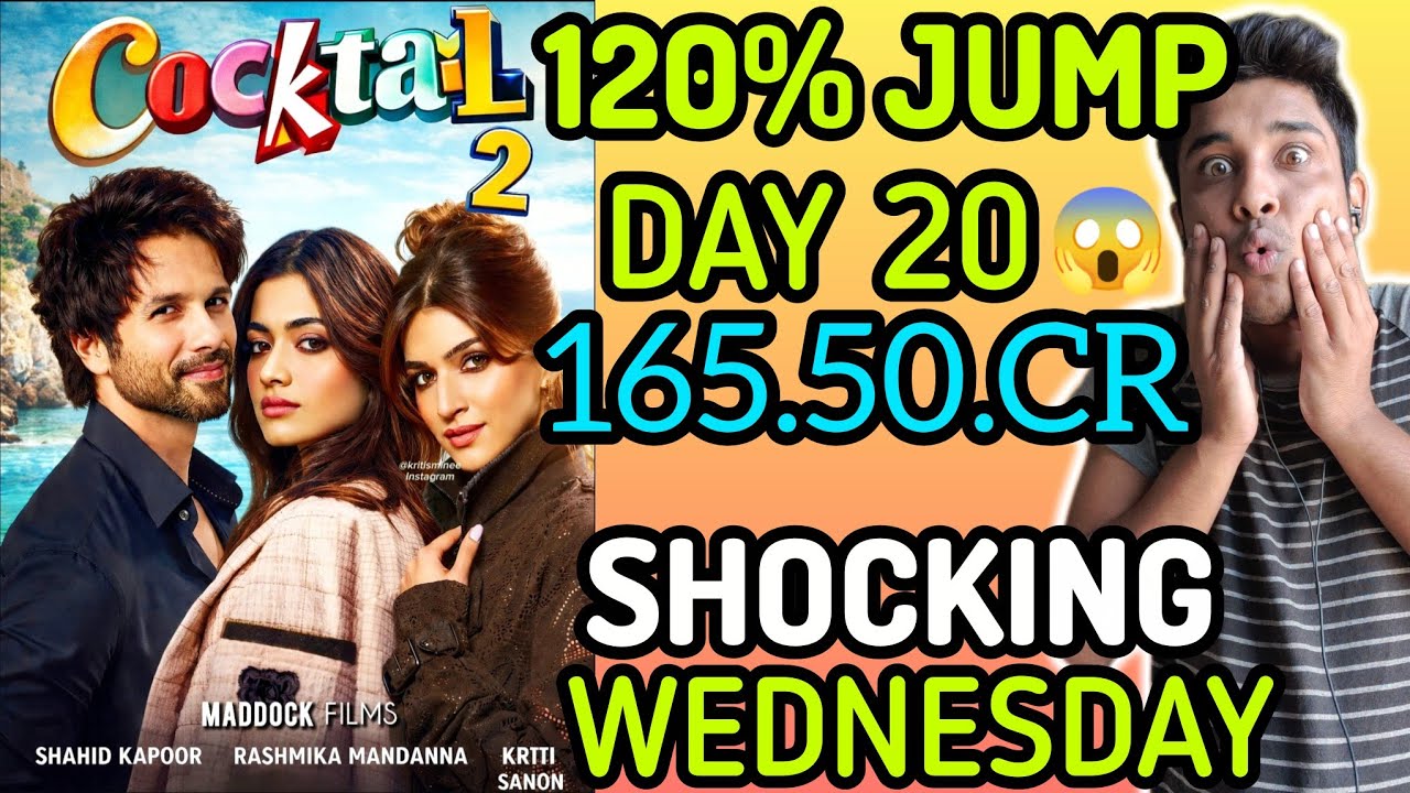 COCKTAIL 2 Day 20 Box Office Collection |COCKTAIL 2 Worldwide Collection|COCKTAIL 2 Movie Collection