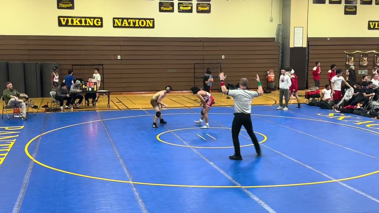 Sean Wrestling vs North Rockland