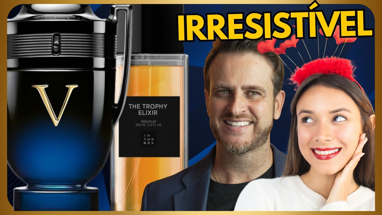 THE TROPHY ELIXIR - IN THE BOX | O Perfume que VAI TE FAZER IRRESISTÍVEL| SUPERA VICTORY ELIXIR?
