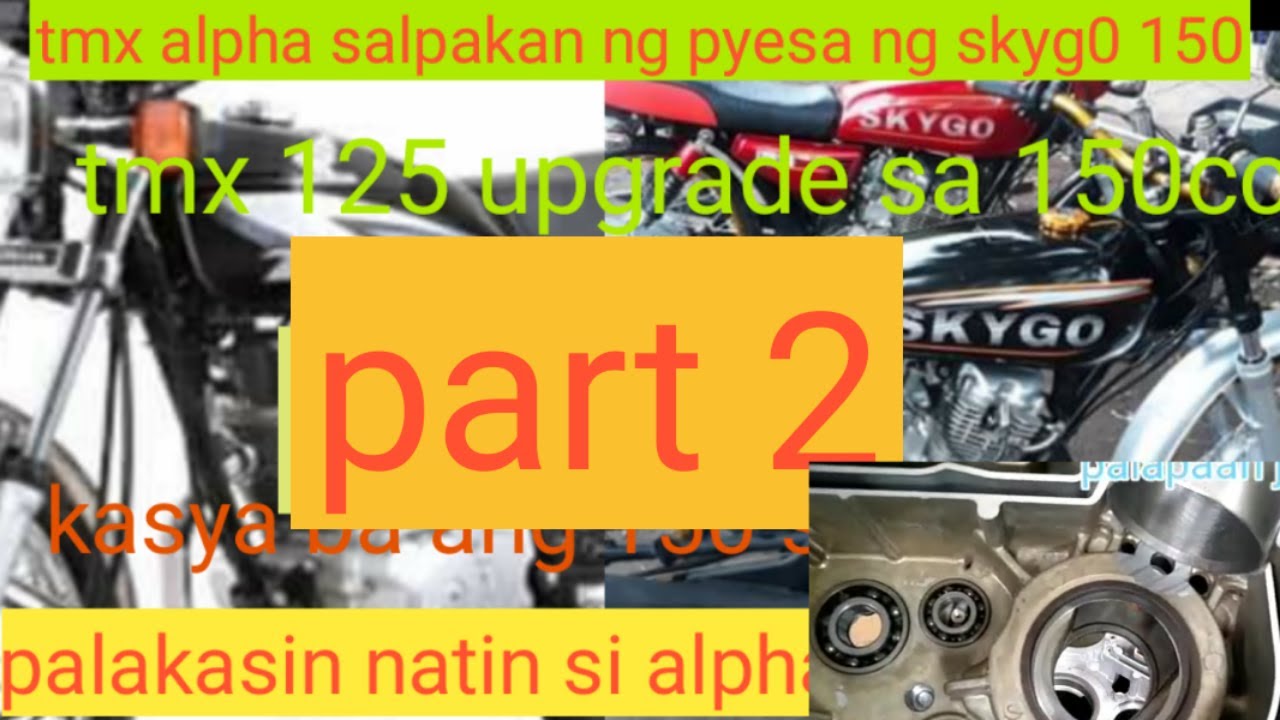 TMX ALPHA 125 UPGRADE 150CC PART 2 ,, MACHINE SHOP CRANK