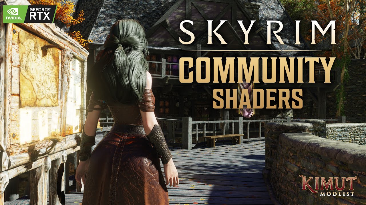 SKYRIM NEXTGEN GRAPHICS EVOLVED WITH COMMUNITY SHADERS