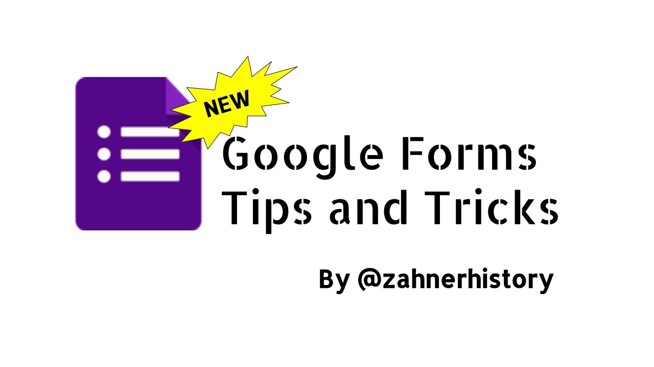 New Google Forms Tips and Tricks
