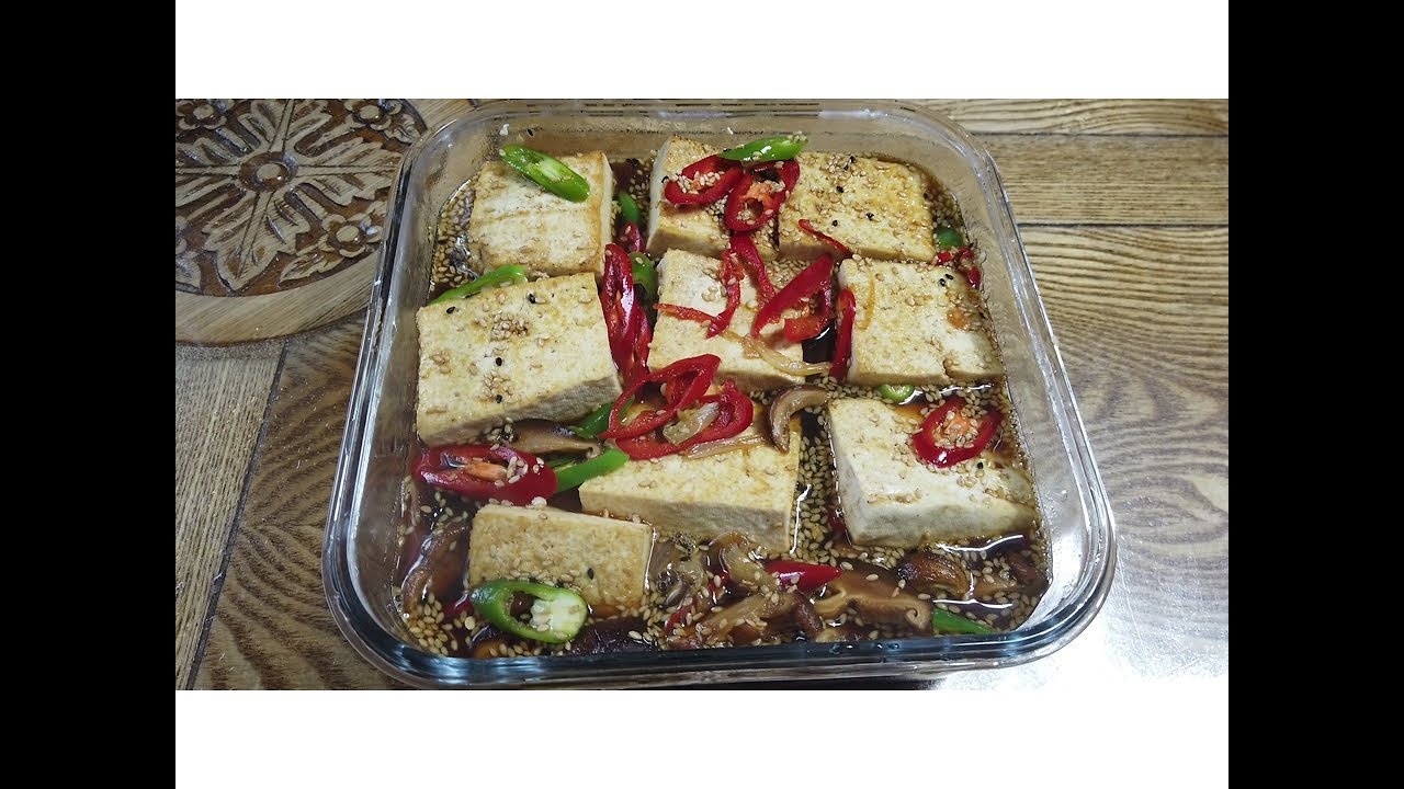 보현스님의 두부장아찌 만드는 법 