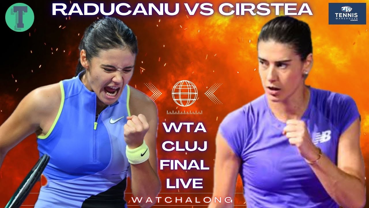 Emma Raducanu vs Sorana Cirstea | Transylvania Open Final 2026 | WTA Cluj | LIVE TENNIS WATCHALONG
