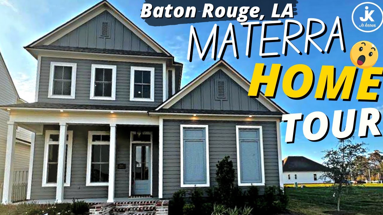 See the New Construction Home Tour in Baton Rouge