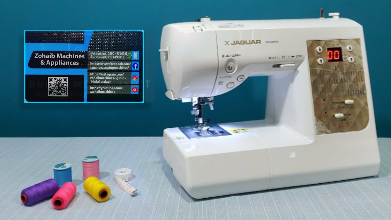 Jaguar CD-2005w muti funtional 100 stitches sewing machine