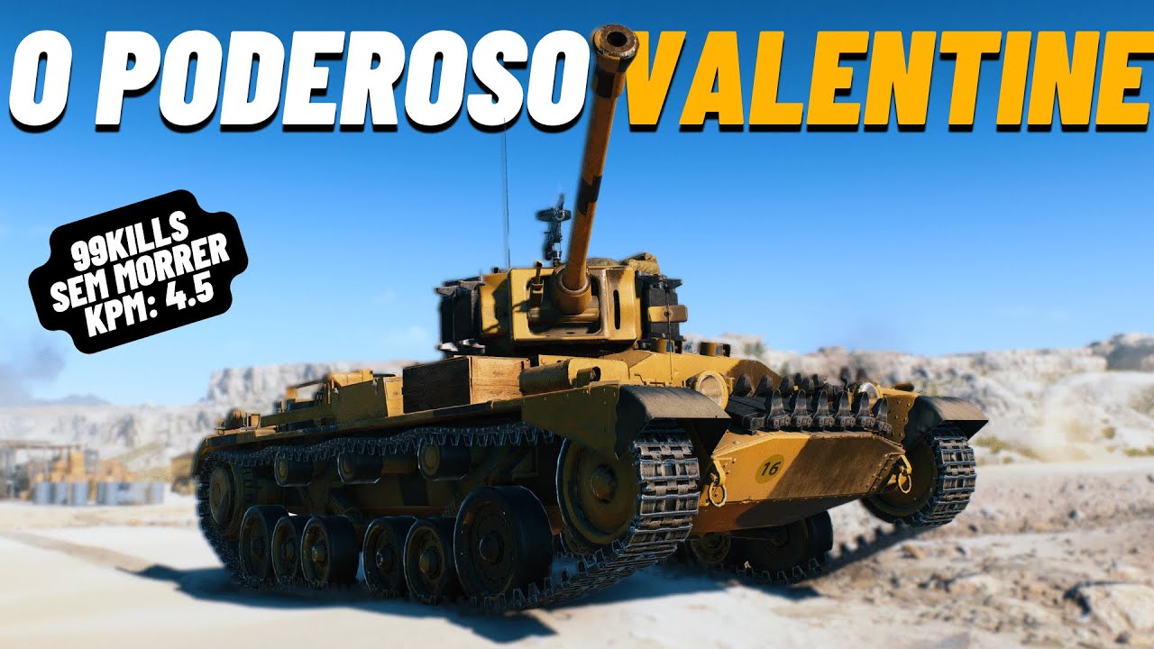 O PODEROSO TANK VALENTINE (KD=99) - BATTLEFIELD V