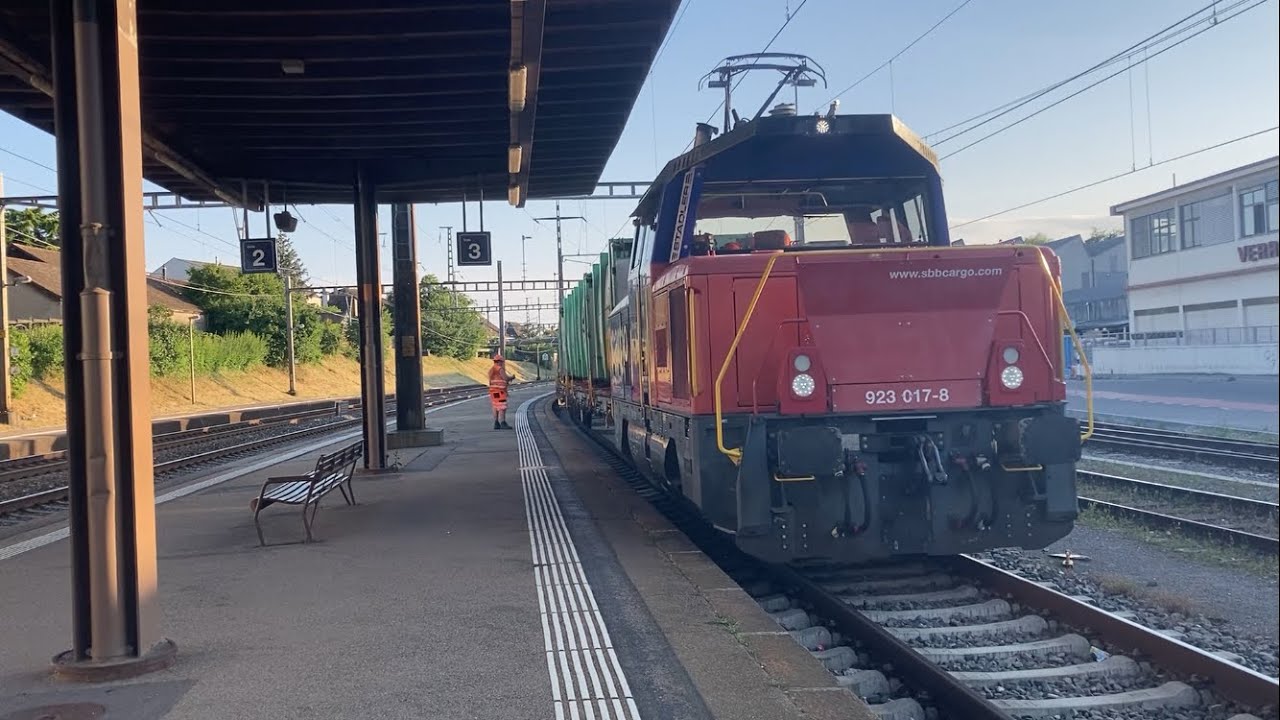 Locomotive de man&oelig;uvre CFF Cargo Eem 923 N&deg; 117