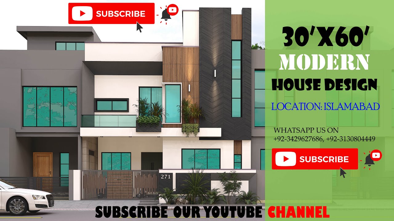 8 Marla House Design | 30x60 House Design | 3d House Design