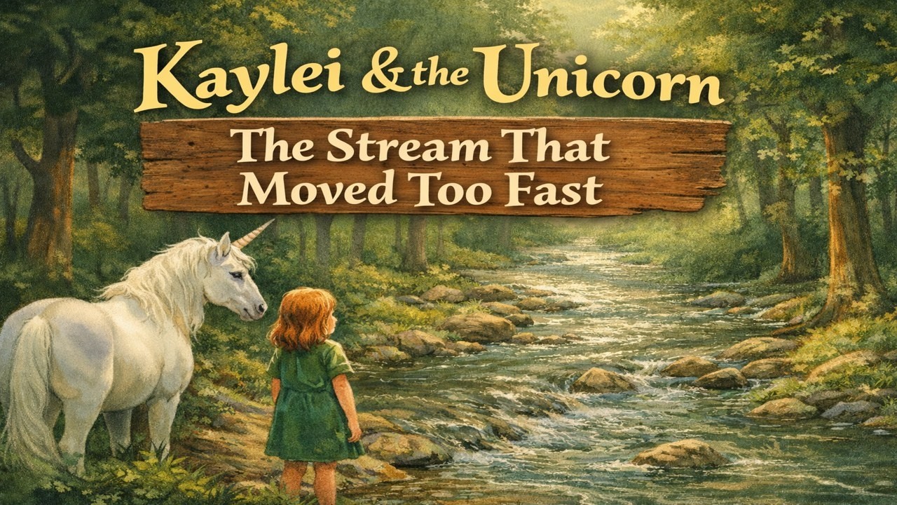 Kaylei & the Unicorn 🌊 The Stream That Moved Too Fast | Calm Adventure Bedtime Story