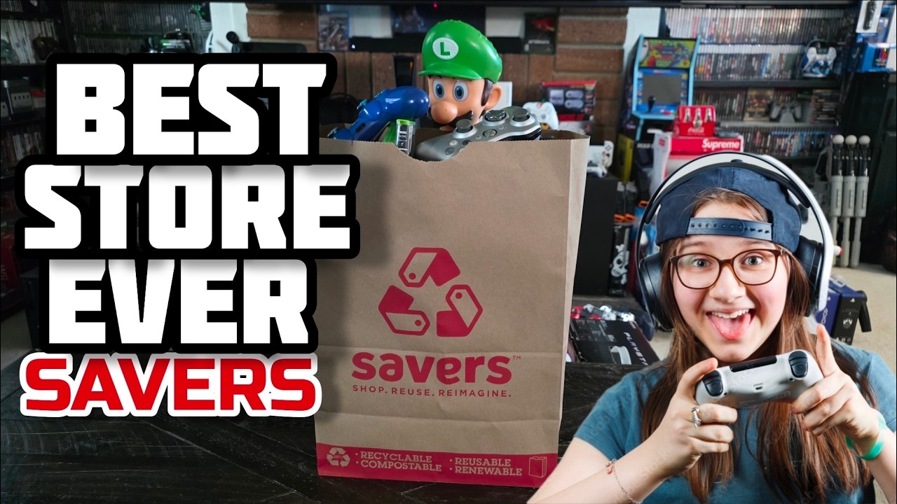 GAME HUNTING AT SAVERS THRIFT STORE