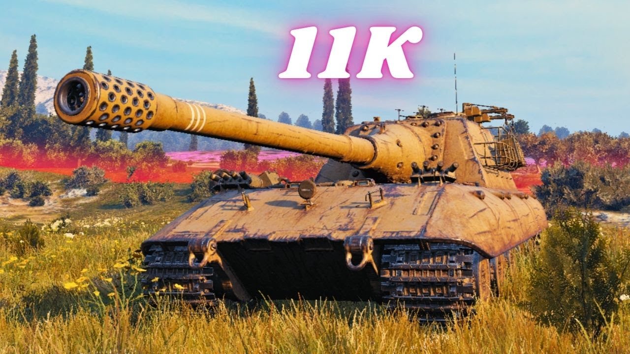 Jagdpanzer E 100  11K Damage 5 Kills  World of Tanks